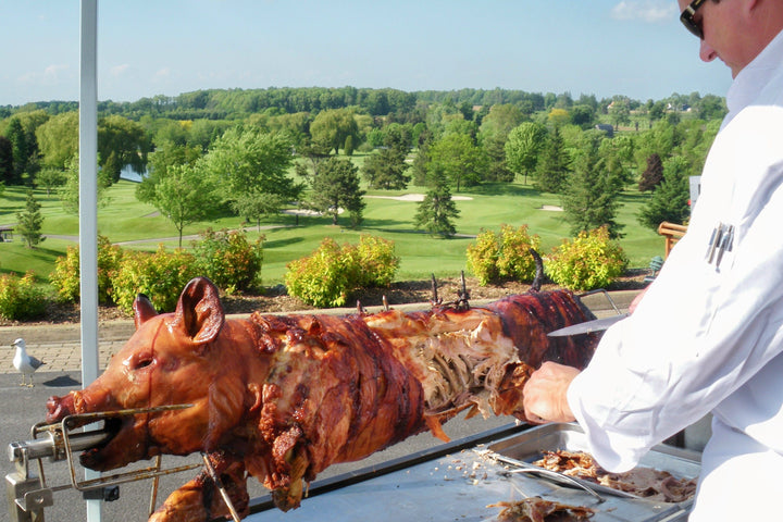Operating Instructions for Roasting a Pig