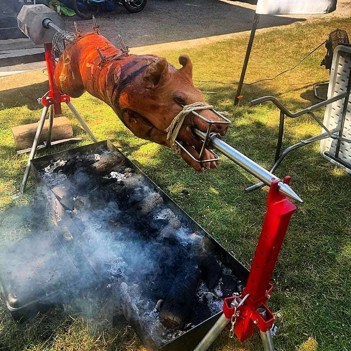 How to Roast a Pig on the Charcoal Rotisserie