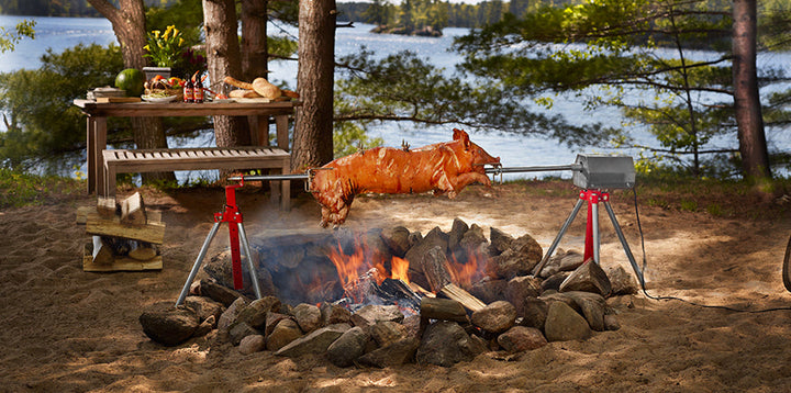PigOut Charcoal Rotisserie Tips